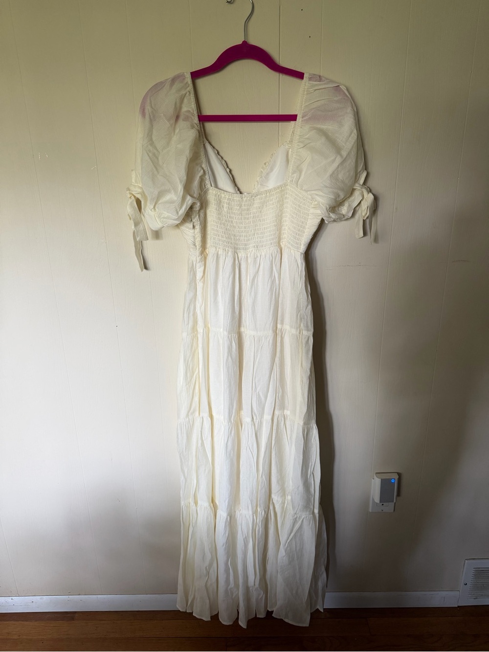 Worth Collective Grayson Maxi Dress in Cream - Picture 6 of 7